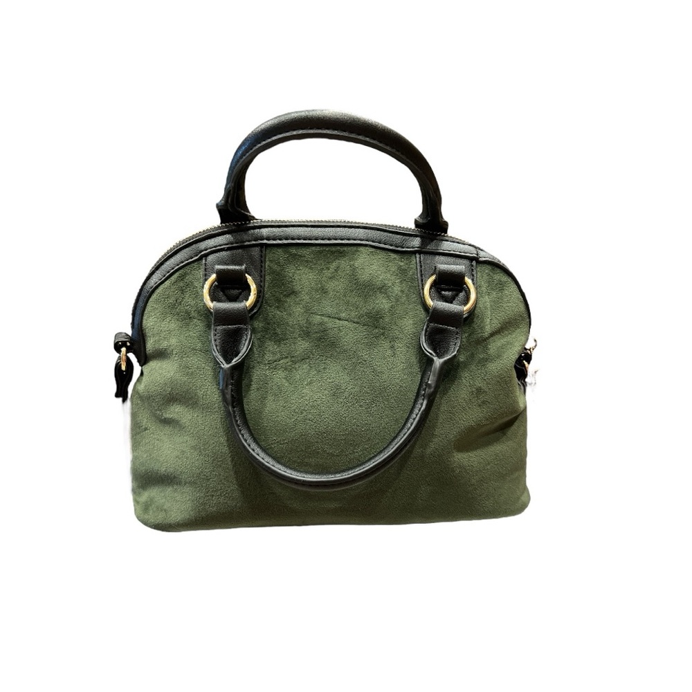 NWT Y2K Juicy Couture Heritage Dome Satchel Super Green/Black Cross Body - Picture 3 of 11